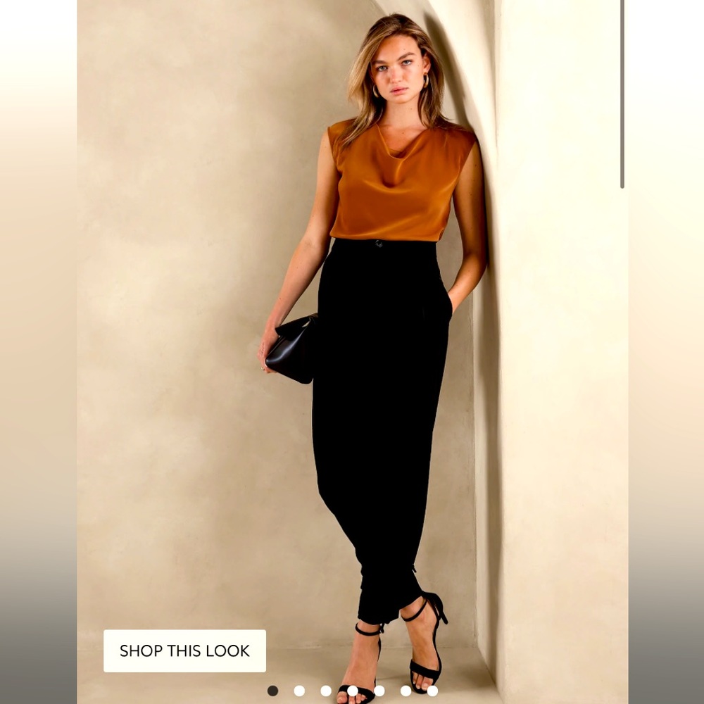Banana Republic Cowl neck top